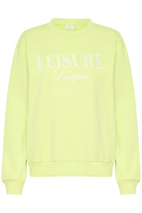 VIOLA Sweatshirt ~ Lime Green