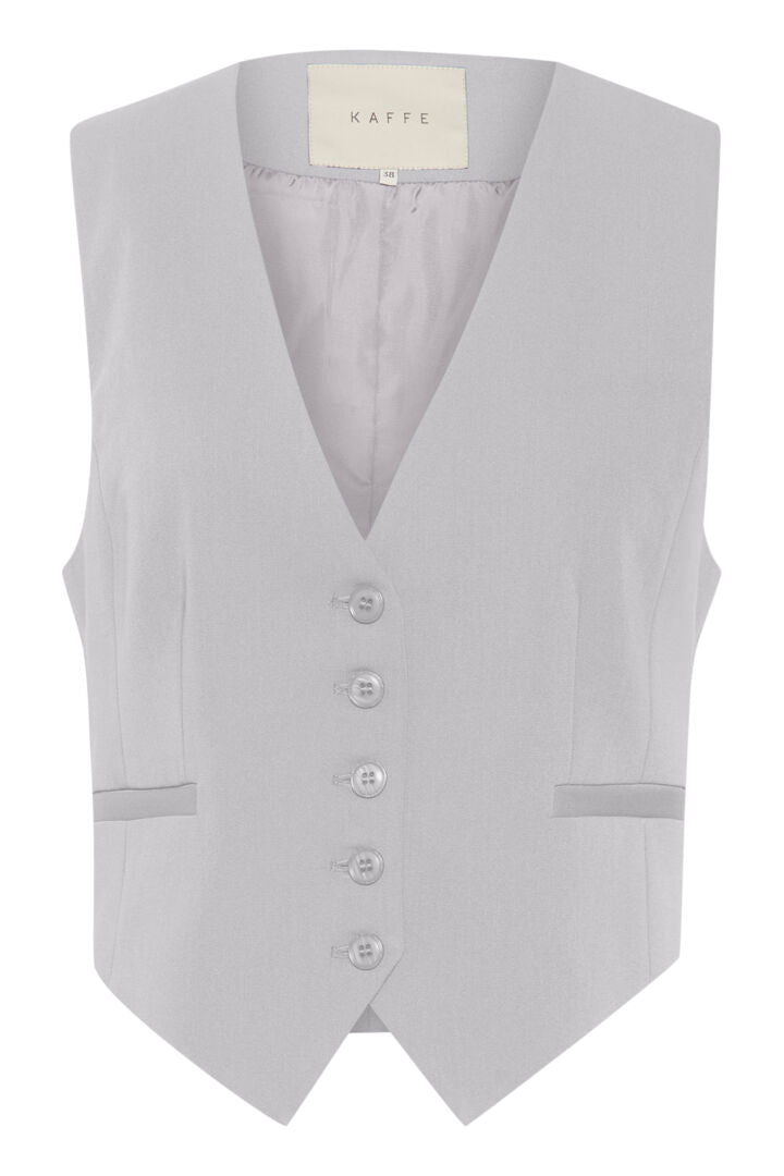 SAKURA Waistcoat ~ Light Grey