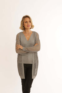 ANA Cardi ~ Silver