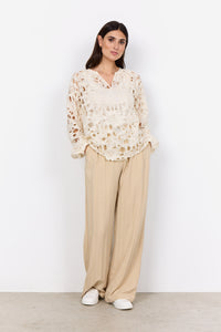 PAJA Blouse ~ Cream, Black