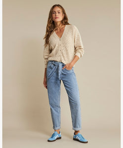 ZOE Cardigan ~ Sand