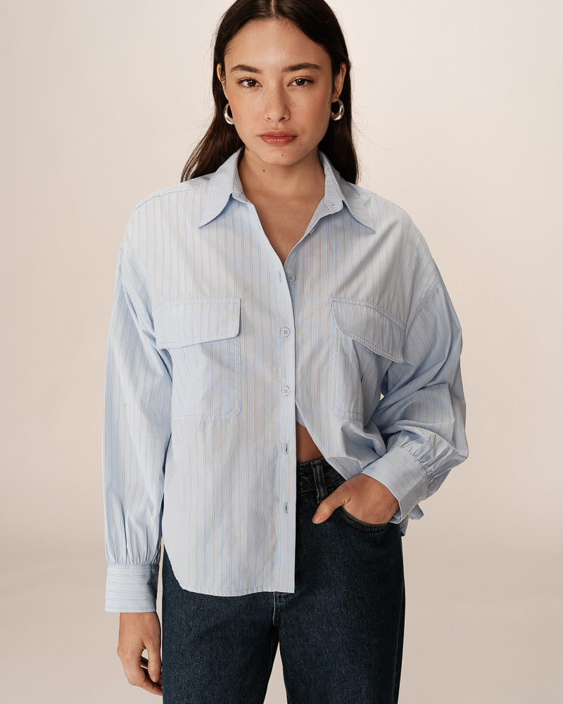 PHOEBE Blouse ~ Blue