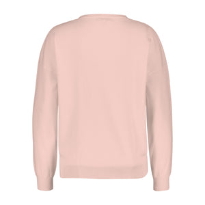 ALEX Cardigan Fine Knit ~ Pink, Mandarin, Off White.