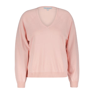 FAY Fine Knit Jumper ~ Flamingo, Off White, Soft Pink