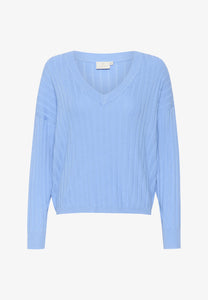 LOLA Pullover ~ Vista Blue, Rosebloom