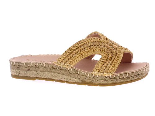 BETY Espadrilles Slider Sandal in  Natural