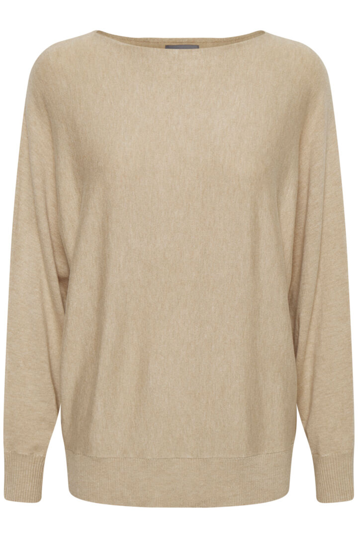 ANNEMARIE Batwing Jumper available in Navy, Warm Sand & Black