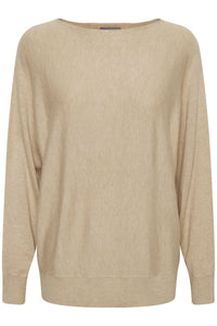 ANNEMARIE Batwing Jumper available in Navy, Warm Sand & Black